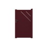 Portillon aluminium ELZA sur-mesure
