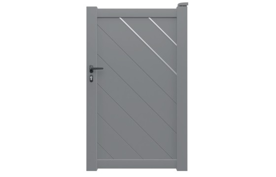 Portillon aluminium ELZA sur-mesure