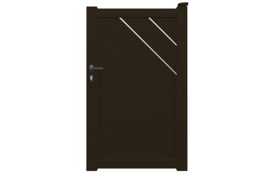Portillon aluminium ELZA sur-mesure