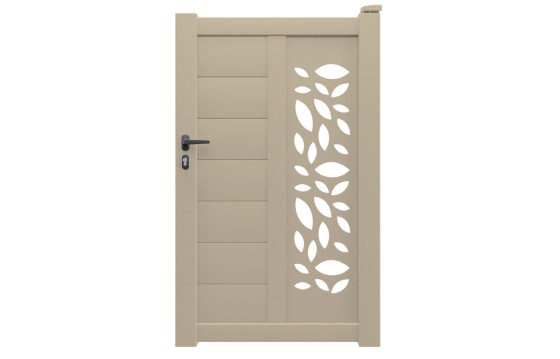 Portillon aluminium FLOR sur-mesure