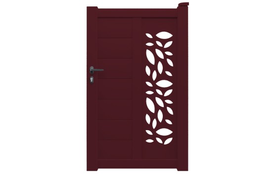 Portillon aluminium FLOR sur-mesure