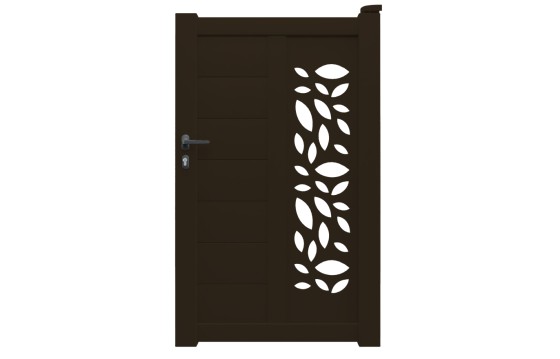 Portillon aluminium FLOR sur-mesure