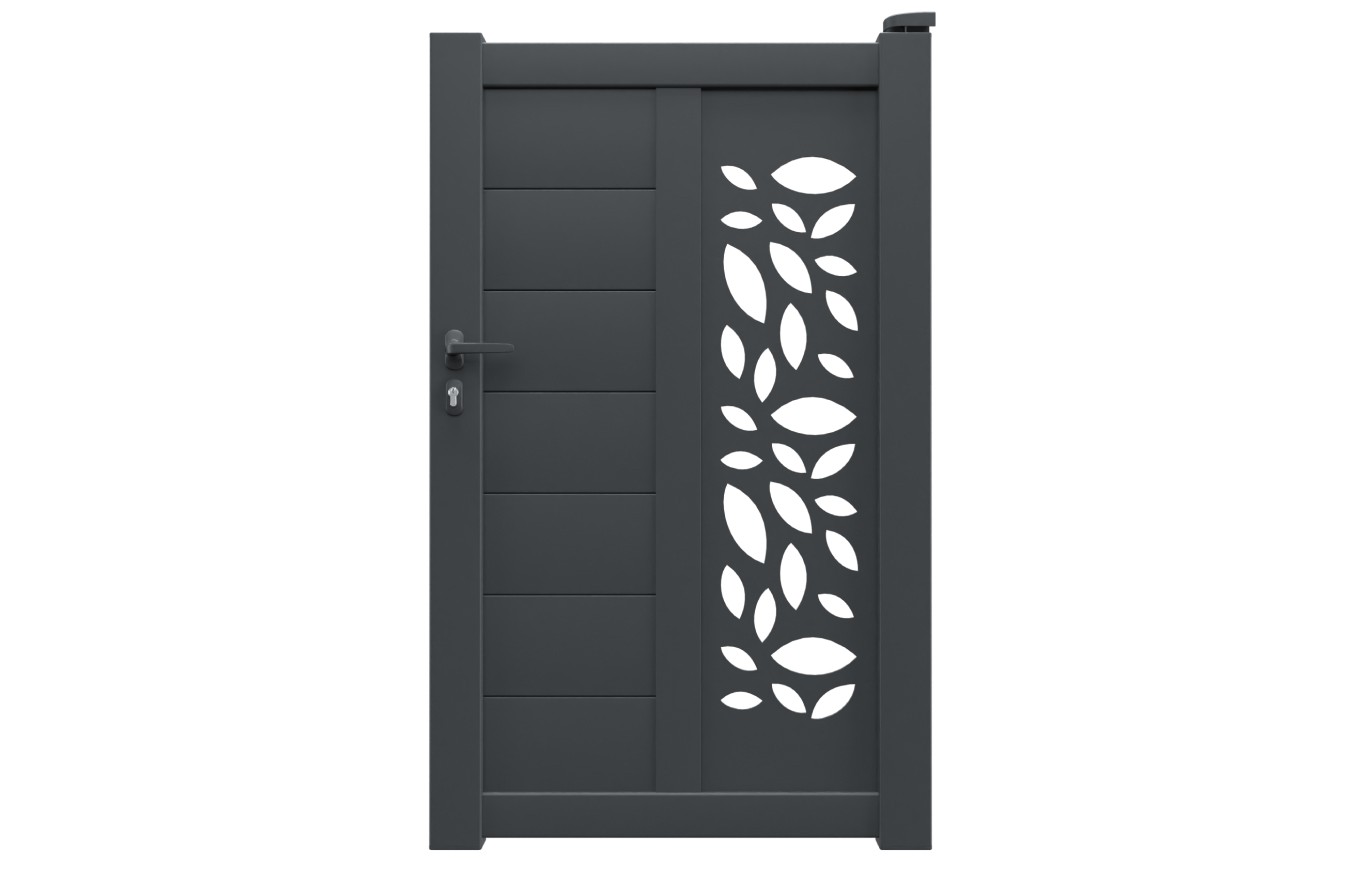 Portillon aluminium FLOR sur-mesure