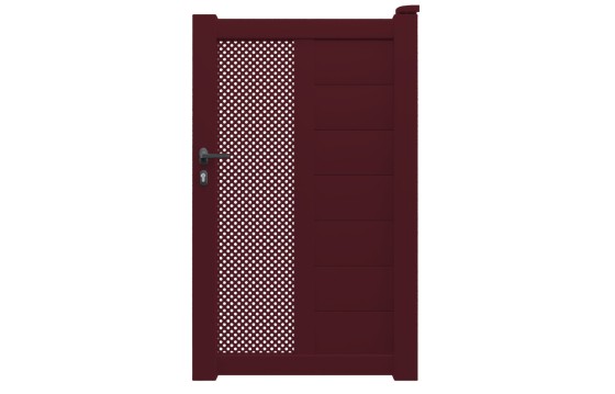 Portillon aluminium LUZ sur-mesure