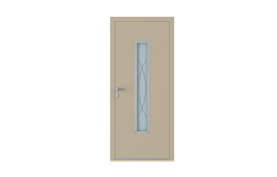 Porte aluminium LYNA sur-mesure