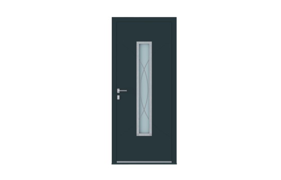 Porte aluminium LYNA sur-mesure