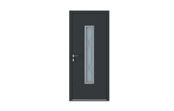 Porte aluminium LYNA sur-mesure