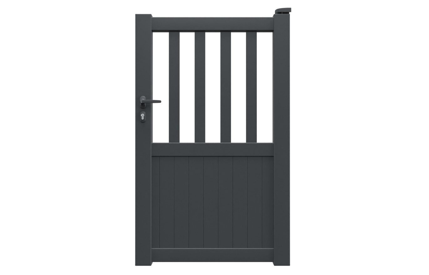 Portillon aluminium BRANCA sur-mesure