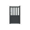 Portillon aluminium BRANCA sur-mesure