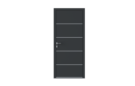 Porte aluminium RAYA sur-mesure