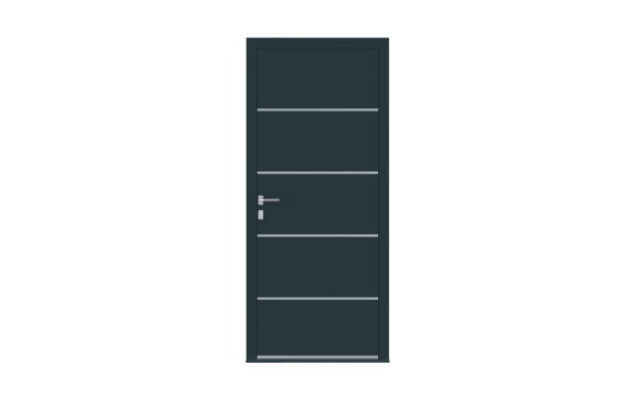 Porte aluminium RAYA sur-mesure