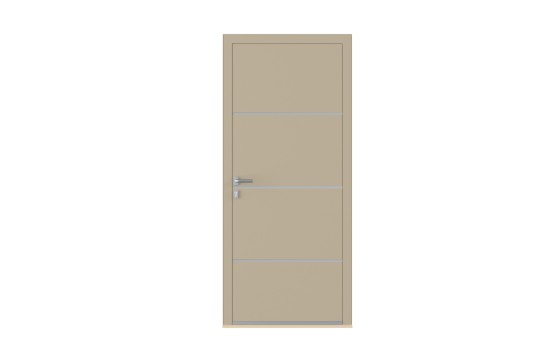 Porte aluminium RAYO sur-mesure