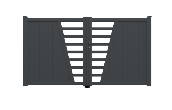 Portail aluminium battant JULIA sur-mesure