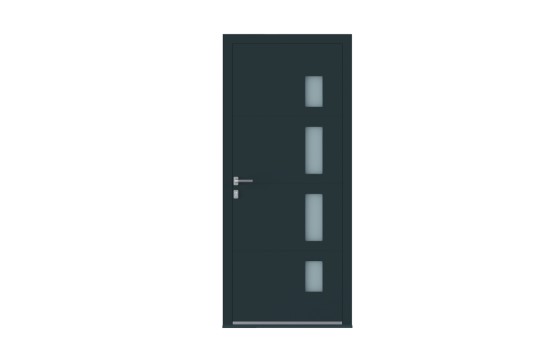 Porte aluminium ALINEA sur-mesure