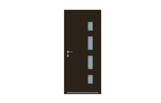 Porte aluminium ALINEA sur-mesure