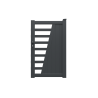 Portillon aluminium JULIA sur-mesure
