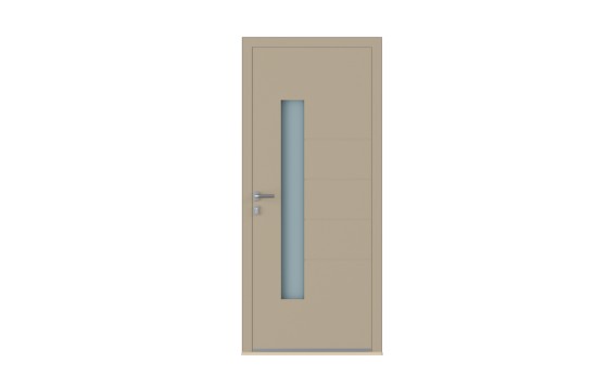 Porte aluminium BARRIO sur-mesure