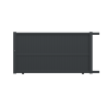 Portail aluminium coulissant LIDIA sur-mesure