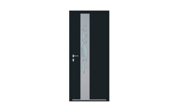 Porte aluminium ELEDA sur-mesure