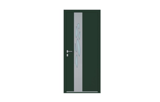 Porte aluminium ELEDA sur-mesure