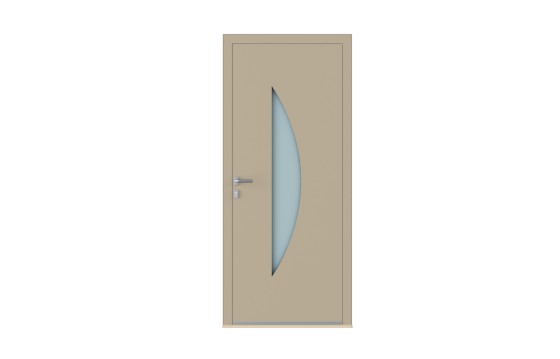 Porte aluminium LUNA sur-mesure
