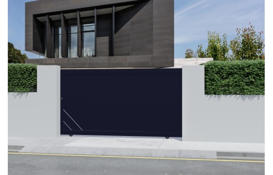 Portail aluminium coulissant ELZA sur-mesure