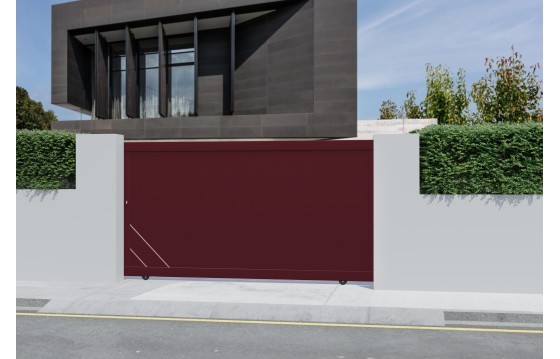 Portail aluminium coulissant ELZA sur-mesure