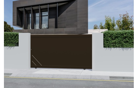 Portail aluminium coulissant ELZA sur-mesure