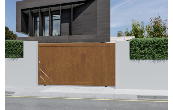Portail aluminium coulissant ELZA sur-mesure