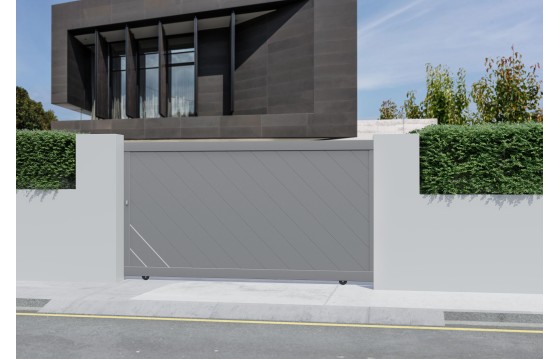 Portail aluminium coulissant ELZA sur-mesure