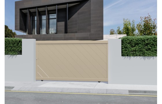 Portail aluminium coulissant ELZA sur-mesure