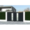 Portail aluminium battant MARA sur-mesure