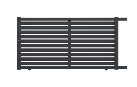 Portail aluminium coulissant CHANA sur-mesure