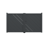 Portail aluminium battant DORA sur-mesure