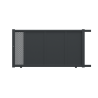 Portail aluminium coulissant FAUSTA sur-mesure