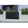 Portail aluminium coulissant FLOR sur-mesure