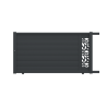 Portail aluminium coulissant FLOR sur-mesure