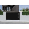 Portail aluminium coulissant FLOR sur-mesure