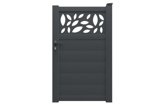 Portillon aluminium FLORA sur-mesure