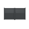 Portail aluminium battant JOANA sur-mesure