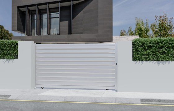 Portail aluminium coulissant KATRINA sur-mesure
