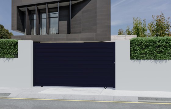 Portail aluminium coulissant KATRINA sur-mesure