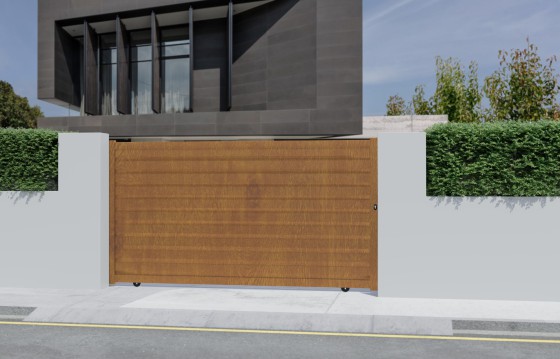 Portail aluminium coulissant KATRINA sur-mesure