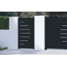 Portillon aluminium LAUREA sur-mesure