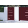 Portillon aluminium LAUREA sur-mesure