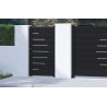 Portillon aluminium LAUREA sur-mesure