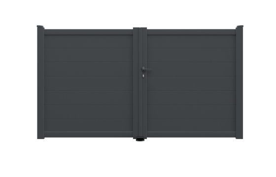 Portail aluminium battant LEONOR sur-mesure