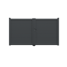 Portail aluminium battant LEONOR sur-mesure