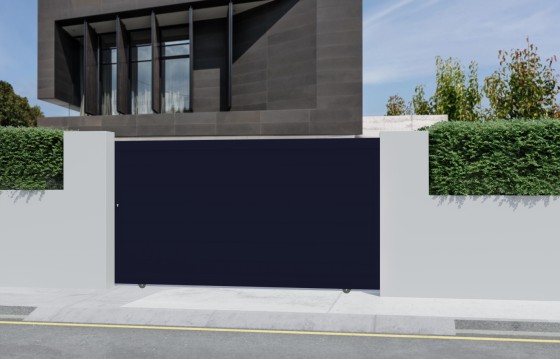 Portail aluminium coulissant LEONOR sur-mesure