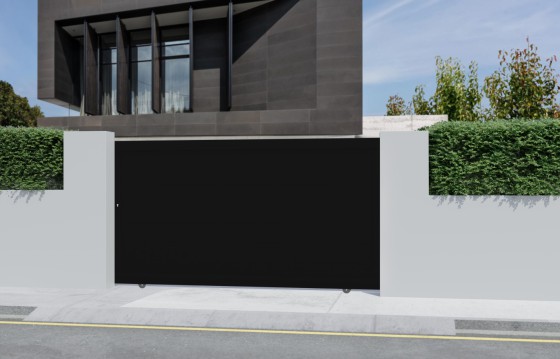 Portail aluminium coulissant LEONOR sur-mesure